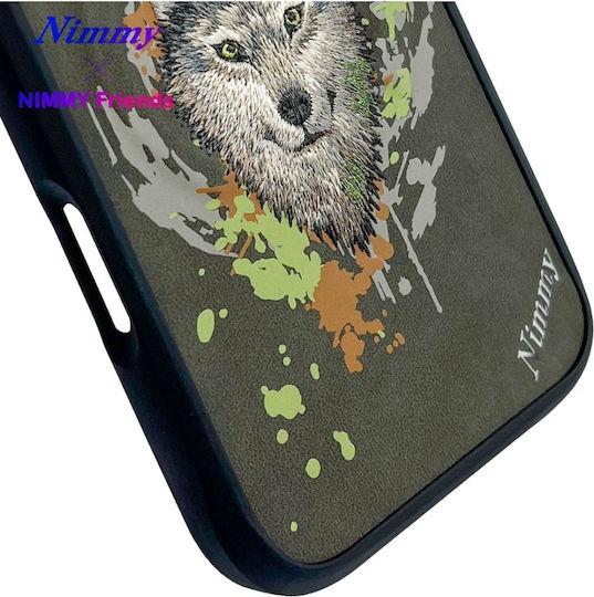 Nimmy Задна корица Силикон / Пластмаса Сив (iPhone 16)