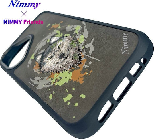 Nimmy Задна корица Силикон / Пластмаса Сив (iPhone 16)