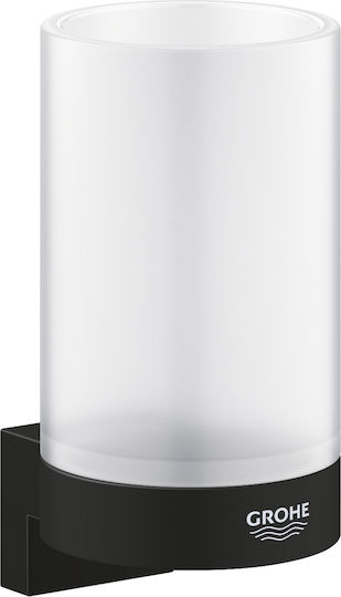 Grohe Selection Επιτοίχια Σαπουνοθήκη Μαύρη