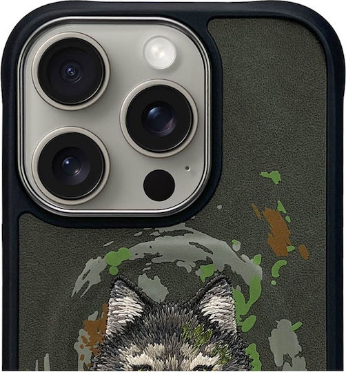 Nimmy Задна корица Силикон / Пластмаса Сив (iPhone 16 Pro Max)