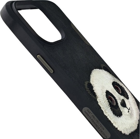 Nimmy Back Cover Σιλικόνης / Πλαστικό Αδιάβροχο Μαύρο (iPhone 15 Pro)