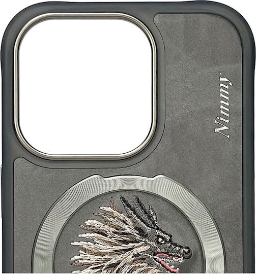 Nimmy Umschlag Rückseite Silikon / Kunststoff Schwarz (iPhone 17 Pro / iPhone 16 Pro)
