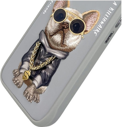 Nimmy Nimmy Handyhüllen Silikon Kunststoff Wasserdicht Graue Rückseite für iPhone 16