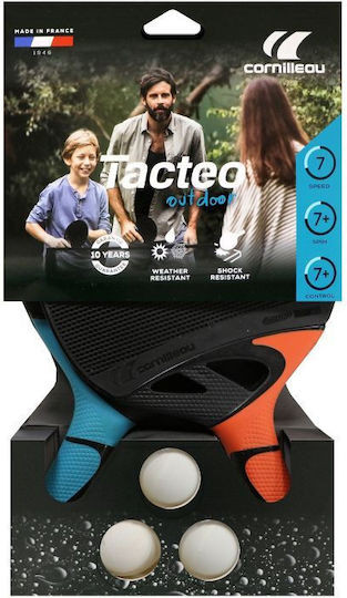 Cornilleau Tacteo Duo Outdoor 455350 Table Tennis Set