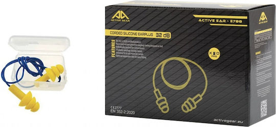 Active Gear Ohrstöpsel Mit Sicherheitsband E788 2 Stück
