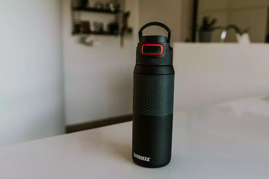 Kambukka Elton Μπουκάλι Θερμός Ανοξείδωτο BPA Free 750ml Μαύρο