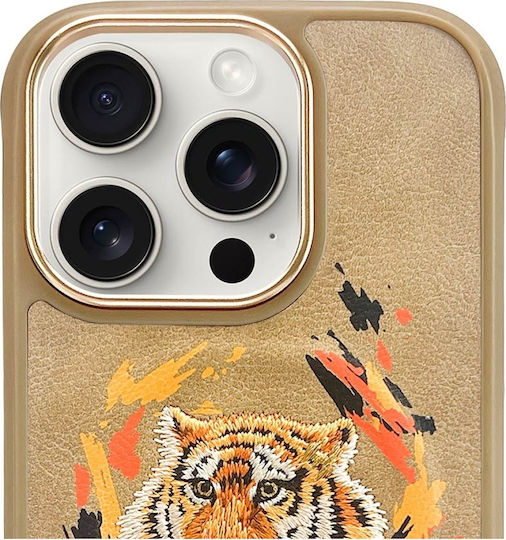 Nimmy Tiger Handyhülle Braun (iPhone 17 Pro / iPhone 16 Pro)