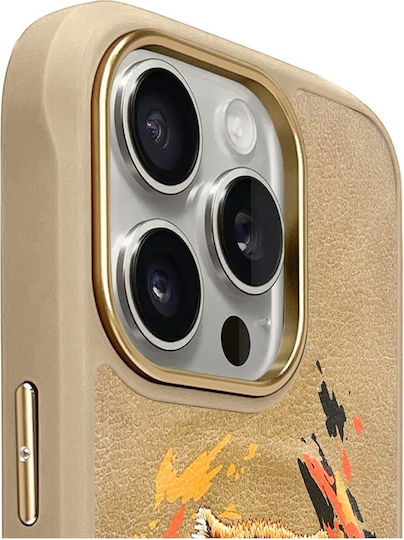 Nimmy Tiger Handyhülle Braun (iPhone 17 Pro / iPhone 16 Pro)