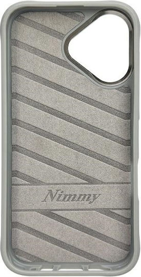 Nimmy Back Cover Silicone / Plastic Waterproof Gray (iPhone 16)