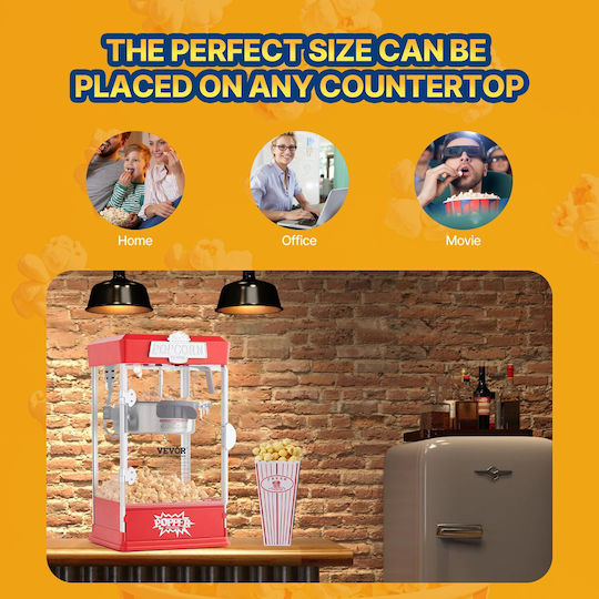 Vevor Commercial Popcorn Machine 480W