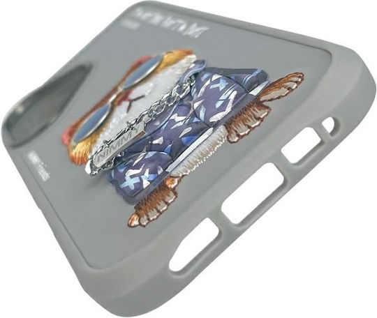 Nimmy Back Cover Silicone / Plastic Waterproof Gray (iPhone 16)