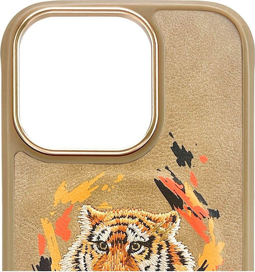 Nimmy Tiger Handyhülle Braun (iPhone 17 Pro / iPhone 16 Pro)