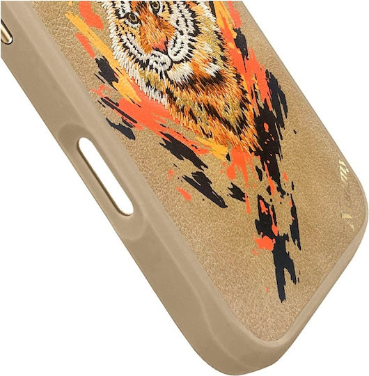 Nimmy Tiger Handyhülle Braun (iPhone 17 Pro / iPhone 16 Pro)