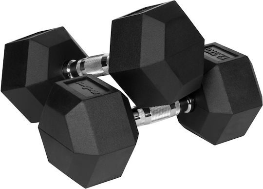 Βαράκι Εξάγωνο Λαστιχένιο 1 x 12.5kg