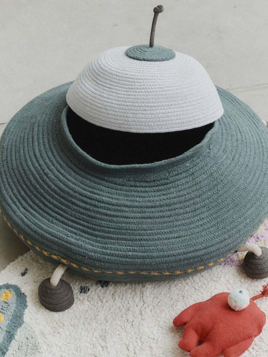 Lorena Canals Children's Storage Basket made of Fabric Gray 62x62x40cm 1pcs