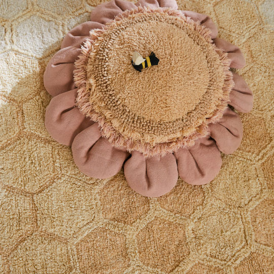 Lorena Canals Μαξιλάρι Δαπέδου Pink Daisy