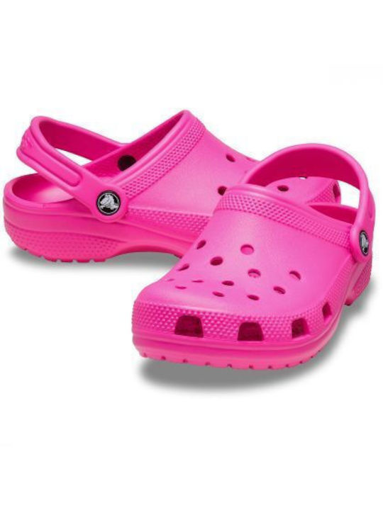 Crocs Classic Clog Children's Beach Shoes Fuchsia