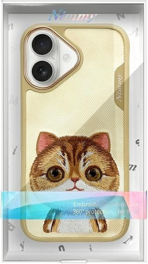Nimmy Große Augen Rückseite Silikon Kunststoff Wasserdicht Felinae (iPhone 16)