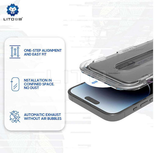 Lito Privacy Tempered Glass (iPhone 17 Pro Max / iPhone 16 Pro Max)