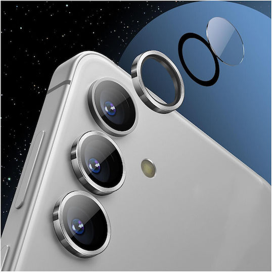 Lito Προστασία Κάμερας Tempered Glass Μαύρο για το Samsung Galaxy S25