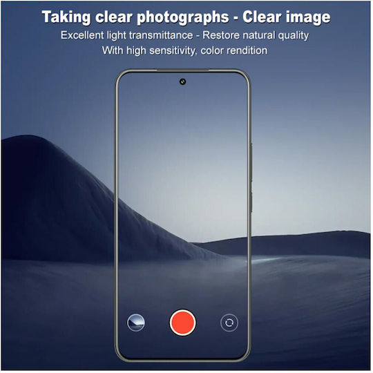 Techsuit Προστασία Κάμερας Tempered Glass Μαύρο για το Xiaomi 15 Pro