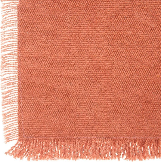 Atmosphera Maha Platzdeckchen Stoff Terracotta 45x30cm 1Stück