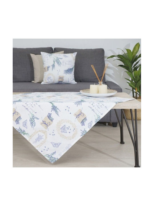 Dimeco Platzdeckchen Stoff Blau 35x50cm 1Stück