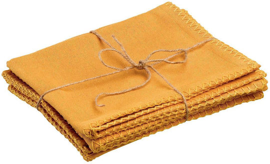 Winkler Fabric Placemats Orange 45x33cm 4pcs Winkler Fabric Placemats Orange 45x33cm 4pcs