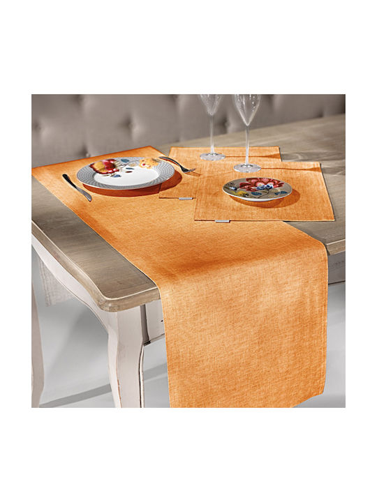 Saint Clair 3007 Platzdeckchen Stoff Orange 45x33cm 1Stück