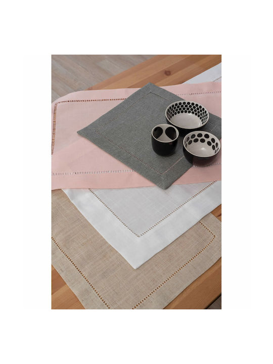 Palamaiki Fabric Placemat Liana Pink 45x35cm