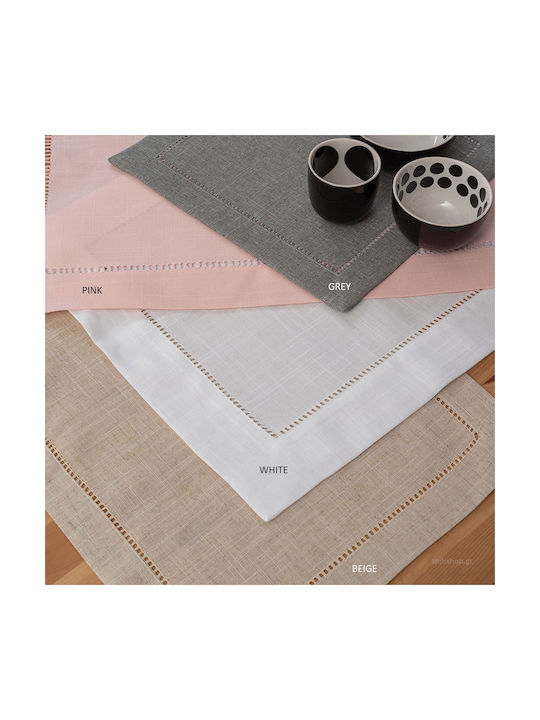 Palamaiki Fabric Placemat Liana Pink 45x35cm
