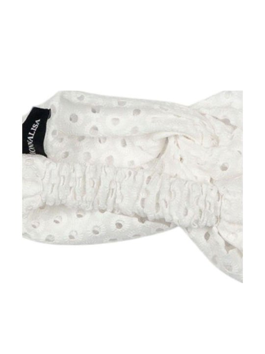 Monnalisa Hat Ribbon Fascia S Gallo Sangallo R 497004 7941-0099 Girl