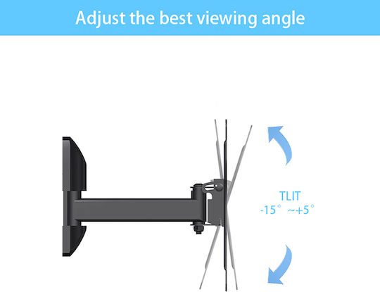 Axred AX-201 Wall TV Mount with Arm up to 42" and 25kg