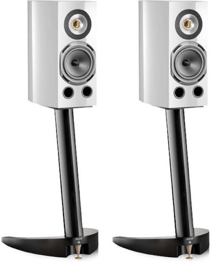 Triangle Magellan Duetto Ζεύγος Ηχείων Hi-Fi Βιβλιοθήκης 80W 2 Δρόμων Π25.3xΒ35xΥ46εκ. Λευκό