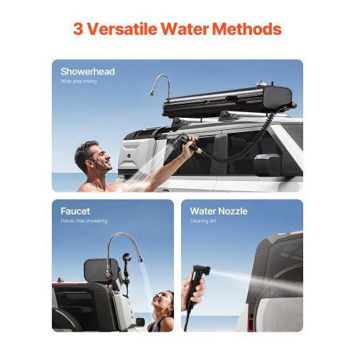 Vevor Boat Water Tank with Pump and 17lt Capacity