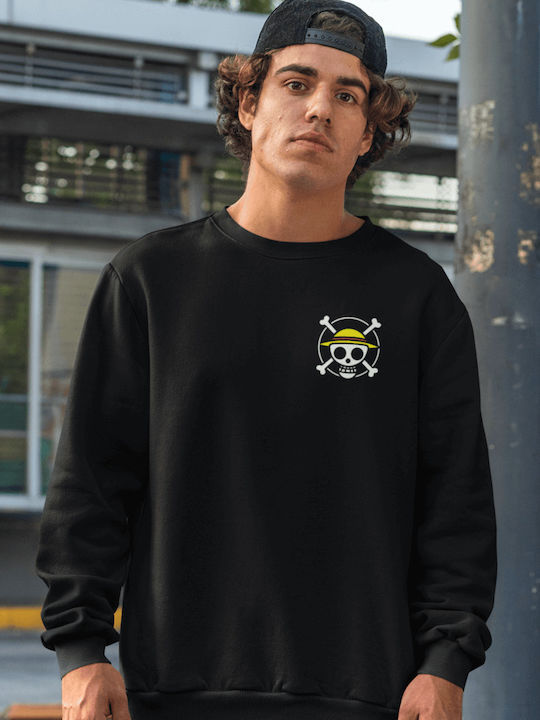 Sweatshirt Ein Stück Schwarz