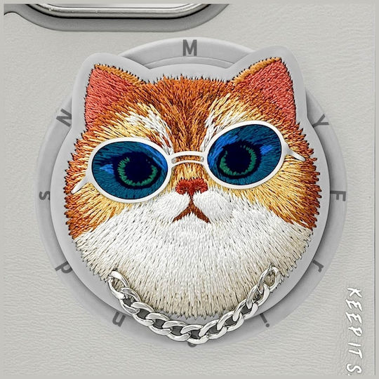 Nimmy Magnetic Glasses Back Cover Πλαστικό / Σιλικόνης Γκρι (iPhone 16 Pro)