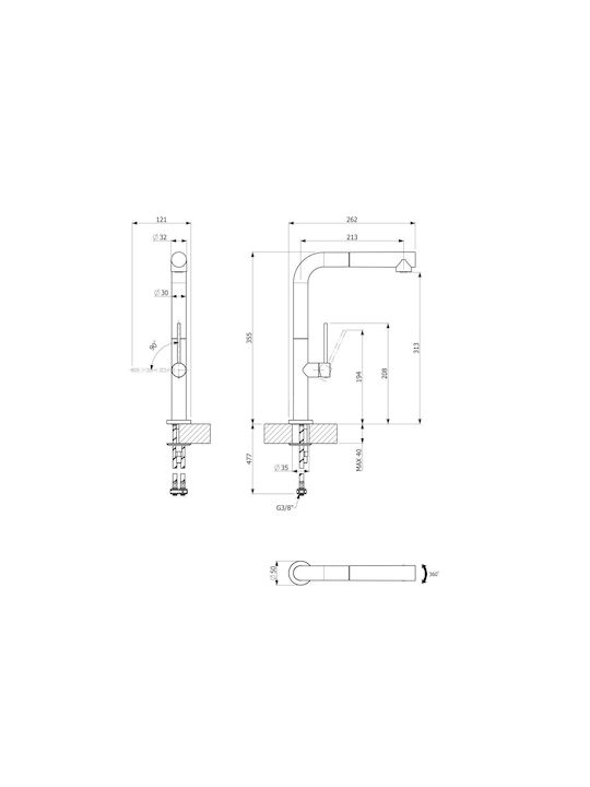 Armando Vicario Tozo Kitchen Faucet Counter Concrete Beton