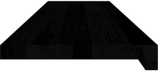 Vidaxl Stair Treads 2 Pieces Dark Brown Solid Oak Wood Brown