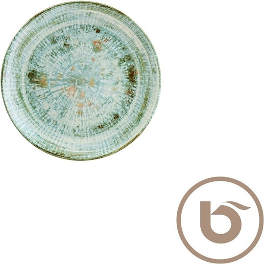 Bonna Odette Πιάτο Ρηχό από Πορσελάνη Olive με Διάμετρο 19cm 12τμχ
