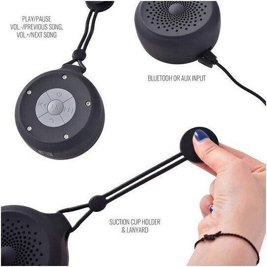 Boomerang Bluetooth високоговорител 3.46W Черен