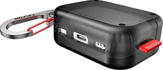Skinarma Husă în culoarea Negru pentru Apple AirPods Pro 2