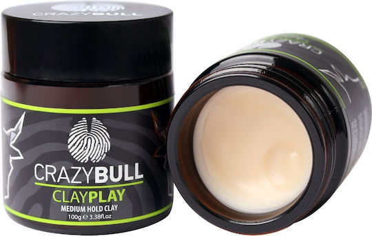 Crazy Bull Clay Play Ceară de Păr 100ml