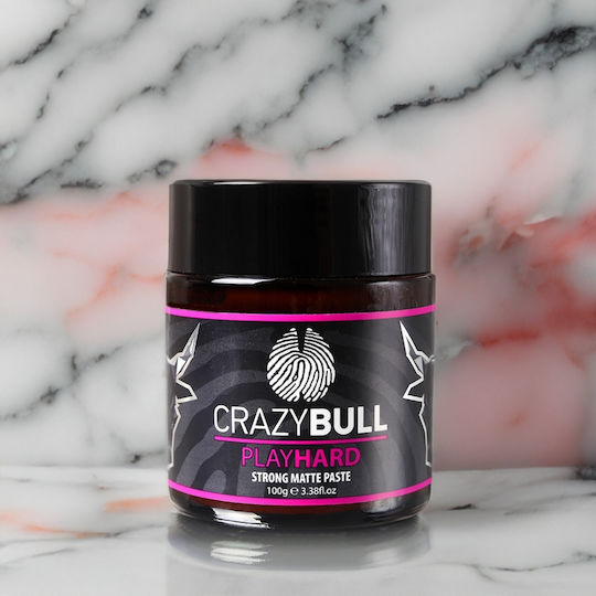 Crazy Bull Spiel Hart Paste Haarwachs 100ml