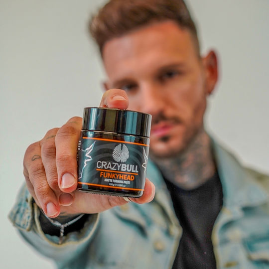 Crazy Bull Funky Head Hair Wax 100ml