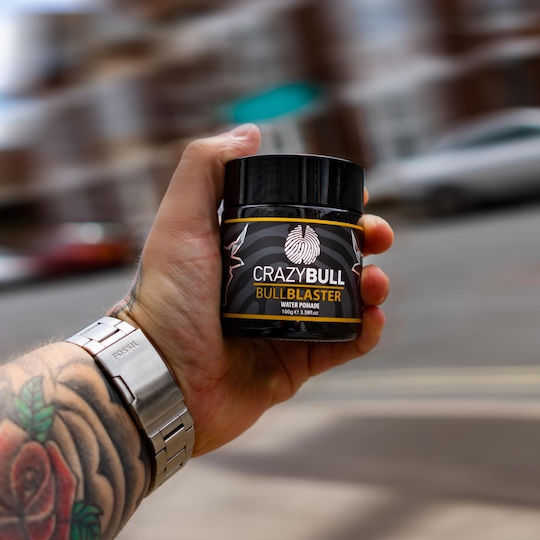 Crazy Bull Pomade για Δυνατό Κράτημα & Λάμψη 100ml