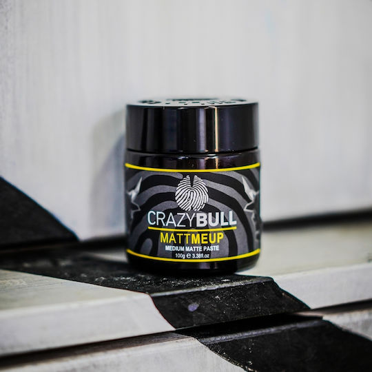 Crazy Bull Mattmeup Hair Wax Paste 100ml