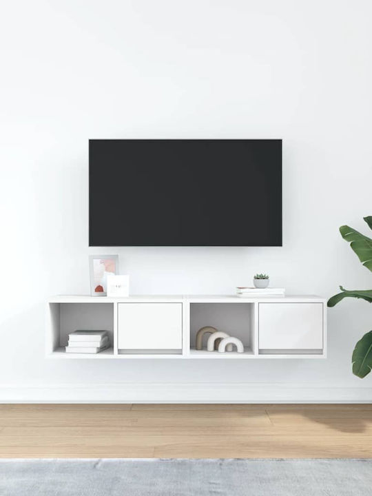 Stand TV Alb L120xA31xÎ25.5cm