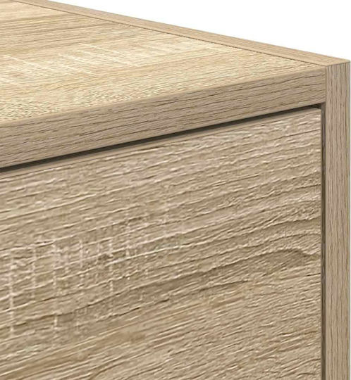 Έπιπλο Τηλεόρασης Καφέ Μ120xΠ31xΥ25.5cm