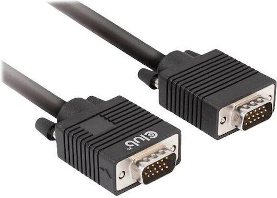 Club3D VGA male to VGA male Black 10m Cable (CAC-1710)